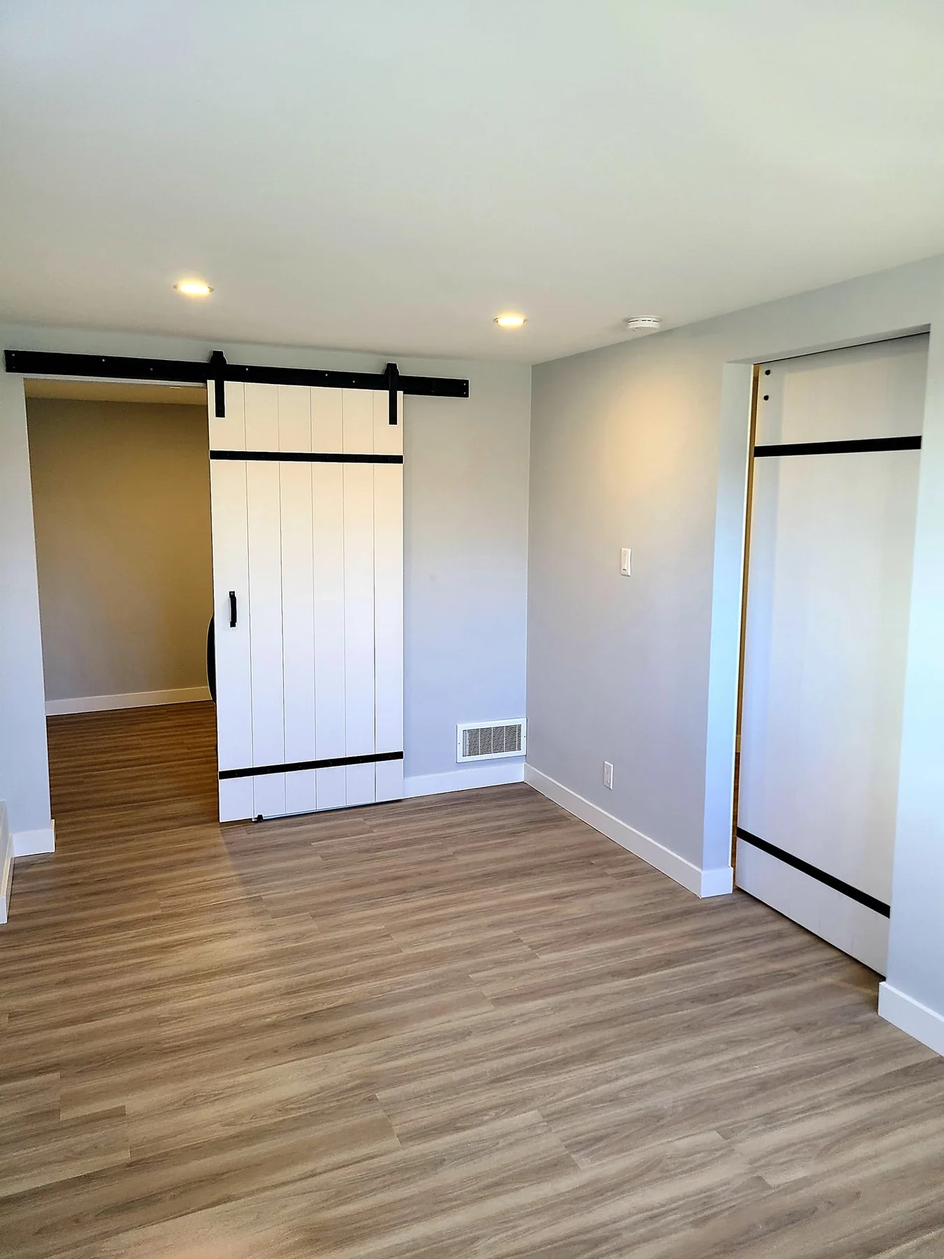 Finished laundry area
